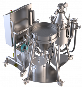 Render of TR-25 cannabis oil extraction system