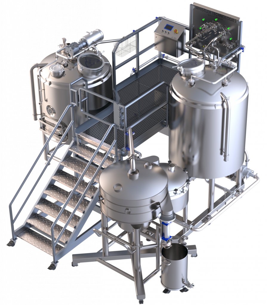 Render of WT-2000 solventless system